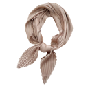 Foulard carré fin pour femmes 70 cm Petit foulard plissé pour la tête et le cou Pour les cheveux au poignet et au sac Élégant accessoire 17