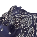 Foulard carré rustique 70 x 70 cm pour femmes Foulard paisley doux Élégante écharpe polyvalente décoration Quatre saisons 3