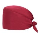 Foulard da donna in tinta unita, ad asciugatura rapida, taglia universale, in poliestere e spandex, viola, per cuoche, estetiste 3