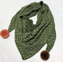 Foulard per bambini con pompon J597 16