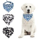Foulard pour chiens avec des fleurs 2
