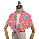 Foulard quadrato da galleria Motivo moderno di cavallo Foulard multifunzionale da donna per testa, collo e corpo Tendenza moda 4