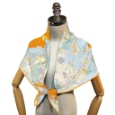 Foulard quadrato giungla animale giocosa Tendenza moda donna Foulard multifunzionale per testa, collo e corpo Accessorio stiloso 6