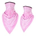 Foulard traspirante per il viso e il collo con punta triangolare e motivo paisley in taglia universale per moto, sci e trekking unisex 17