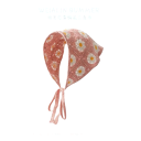 Foulard triangulaire en crochet floral fait main Foulard capillaire printanier d'été pour femmes Joli couvre-chef léger pour voyager 7