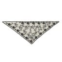 Foulard triangulaire en dentelle 130 x 45 cm Foulard fleuri pour les cheveux et le cou Bandeau léger pour les cheveux Accessoire de voyage 3