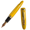 Fountain Pen Classic Design with Metal Trim 14.7 x 1.7 cm Nib 0.5 mm Calligraphy Pen for Writing and Signatures 3