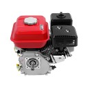 Four-stroke petrol engine 7.5 HP / 3000W, displacement 212 cm³, single cylinder Air-cooled OHV, 3600 rpm red and white 9