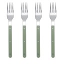 Fourchette de table Ensemble de couverts Design Fourchettes de table modernes avec poignée ergonomique Ustensiles de cuisine stylés 4