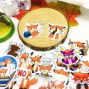 Fox Stickers 40 pcs E216 1