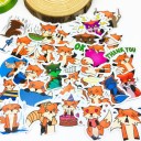 Fox Stickers 40 pcs E216 3