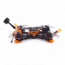 FPV drönare Angel25 BNF med mottagare ELRS 915 MHz Antenn för mottagare i hållare Motorer 1404 Videoantenn Lollipop RHCP Delar av PC Svart-orange 3