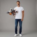 FPV drönare Angel25 BNF med mottagare ELRS 915 MHz Antenn för mottagare i hållare Motorer 1404 Videoantenn Lollipop RHCP Delar av PC Svart-orange 4