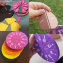 Fragmentos coloridos em círculo 51 pcs 5