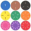 Fragments colorés en cercle 51 pcs 1