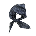 Frais 90 x 29 cm foulard fleuri pour le cou Écharpe triangulaire d'été Bandeau Ruban pour les cheveux Foulards pour femmes Mode 6