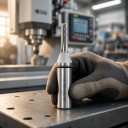Fraise à rainurer courte 6 x 20 mm Tige 12,7 mm 1/2 pouce Tranchant triple TCT en carbure Fraise droite CNC Argent Bois et panneaux de particules 4