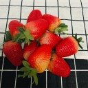 Fraises artificielles 10 pcs 2