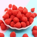 Fraises décoratives pour slime 10 pcs 1