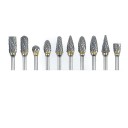 Fraises rotatives pour métaux 10 pcs 1