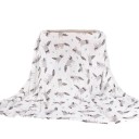 Fralda de pano para bebé 120 x 120 cm E454 4