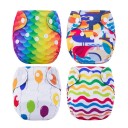 Fraldas de calças para recém-nascidos 4 pcs 9