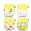 Fraldas descartáveis 4 unid 1