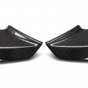 Framspoiler canards till dimljusfästen, par vänster och höger, ABS plast, kolfiberutseende, för F30 F31 M Sport 2012–2019 4