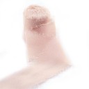 Frayed Chiffon Ribbon 5 m Decorative Ribbon for Gifts Vintage Ribbon for Wedding Decoration Handmade Crafting Creative Arranging Elegant Decorations 32