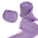Frayed Chiffong Band 5 m Dekorativt band för presenter Vintage band för bröllopsdekoration Handgjorda kreativa arrangemang Elegant dekoration 13