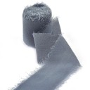 Frayed Chiffong Band 5 m Dekorativt band för presenter Vintage band för bröllopsdekoration Handgjorda kreativa arrangemang Elegant dekoration 21