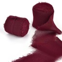 Frayed Chiffong Band 5 m Dekorativt band för presenter Vintage band för bröllopsdekoration Handgjorda kreativa arrangemang Elegant dekoration 15