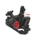 Freins à disque hydrauliques MTB ZOOM HB100 set avant et arrière 140/160 mm pistons bidirectionnels mécanisme de traction 50–75 mm pour vélo 8