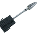 Fresa diamantata per manicure a cono T821 1