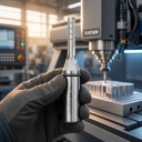 Freza CNC do rowków 6 x 28 mm Trzonek 12,7 mm Trzy ostrza z węglika TCT Prosta freza do górnej frezarki Srebrna Drewno i płyty wiórowe 5