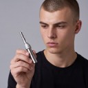 Freza TCT do rowków 8 x 30 mm Prosta trójostrzowa Stopka 1/2 cala 12,7 mm Węglik Górna frezarka i CNC Srebrna Drewno i płyty wiórowe 2
