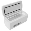 Frigider portabil pentru medicamente Interval 0 până la 18 °C Ecran LCD și mod AUTO Alimentare prin USB Material ABS Culoare albă Pentru insulină 3