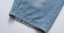 Fritidsset för män - T-shirt och blå shorts J2235 9