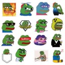 Frog Stickers 10/50 pcs 3