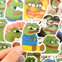 Frog Stickers 10/50 pcs 4