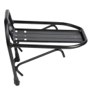 Front Bicycle Carrier Made of Aluminium Alloy with Luggage Platform Dimensions 15 x 21 x 23 cm Black Holder for MTB and Road Bikes 6