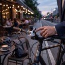 Front Bicycle Light CYC1700 1700 lm Wireless Remote Control 4000 mAh Battery Aluminium Alloy USB-C Charging White Hanging Mount 7