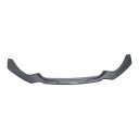 Front Bumper Spoiler, 3-Piece Lip with Diffuser, ABS Plastic, Carbon Look, Black, for 1 Series F20 F21 M Sport Package Facelift 2015–2019 1