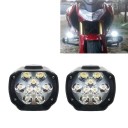 Front LED Lights for Motorcycle 2 pcs N65 5