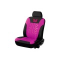 Front Seat Cover 1 pc Tire Print with Butterfly Protective Car Seat Cover Polyester Stylish Pattern Easy Maintenance 8