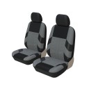 Front Seat Cover Set 2 pcs Tyre Print Design Protective Covers for Car Seats Polyester Stylish Pattern Easy Maintenance Airbag Compatible 5