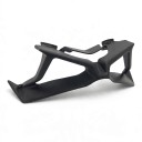 Front spoiler med downforce til naked motorcykel med winglety, 376 mm, ABS plast 3 mm, mat sort, til Yamaha MT-09 2017–2020 og MT-09 SP 10