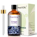 Frugtaromaolie 100 ml Æterisk olie til diffuser og aromalampe Duftolie til stearinlysfremstilling Hjemmeduft Naturlige essenser 12