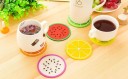 Fruitvormige siliconen onderzetter J3427 2