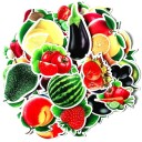 Fruktklistermärken 100 st 3
